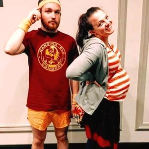 Juno couples costume dancing elk condors men's small medium women's large medium